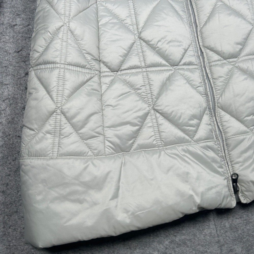 Patagonia Low sky Parka Coat Women Small Grey Fiona Quilted Puffer Jacket Winter - Picture 3 of 16